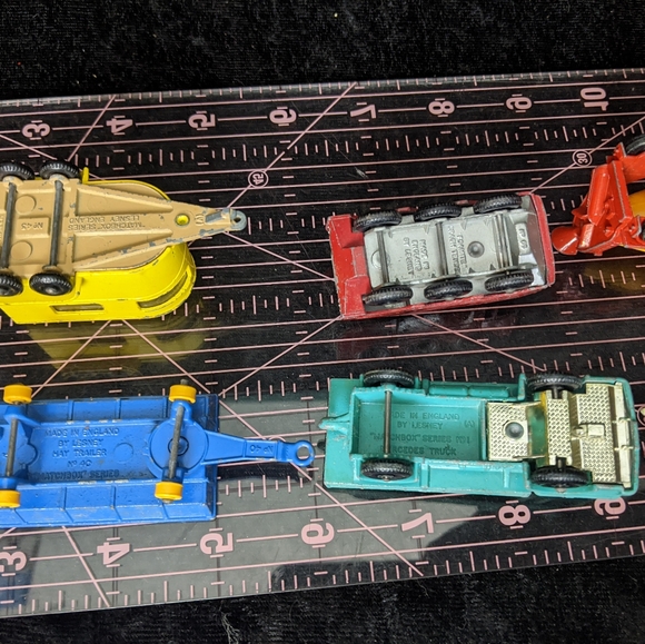 10 Vintage Lesney MatchBox Trailers, Police, Haulers - Picture 6 of 8